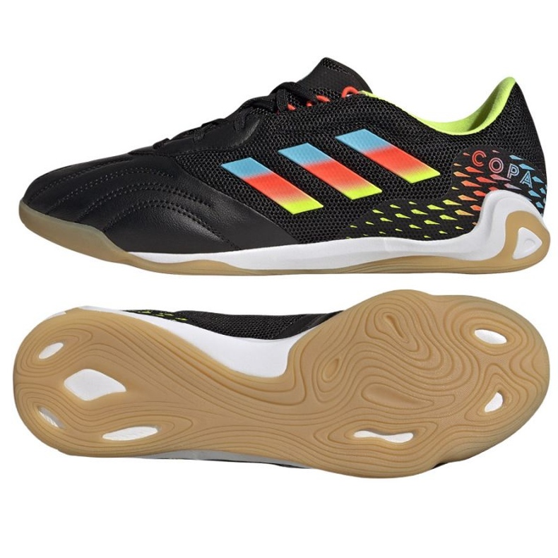 Adidas Copa Sense.3 In Sala FY6192 Fußballschuhe schwarz schwarz