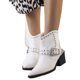 PA1 Weiße Cowboystiefel von Zoila