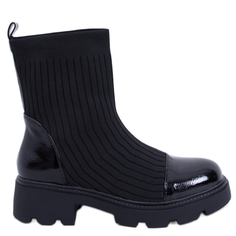 PA1 Stiefel mit flexiblem Obermaterial in Darin Black schwarz