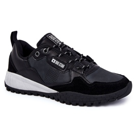 Klassische Sportschuhe für Herren Memory Foam Big Star KK174270 Schwarz