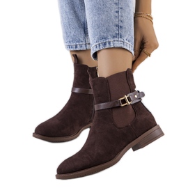 Braune klassische Odila-Stiefel