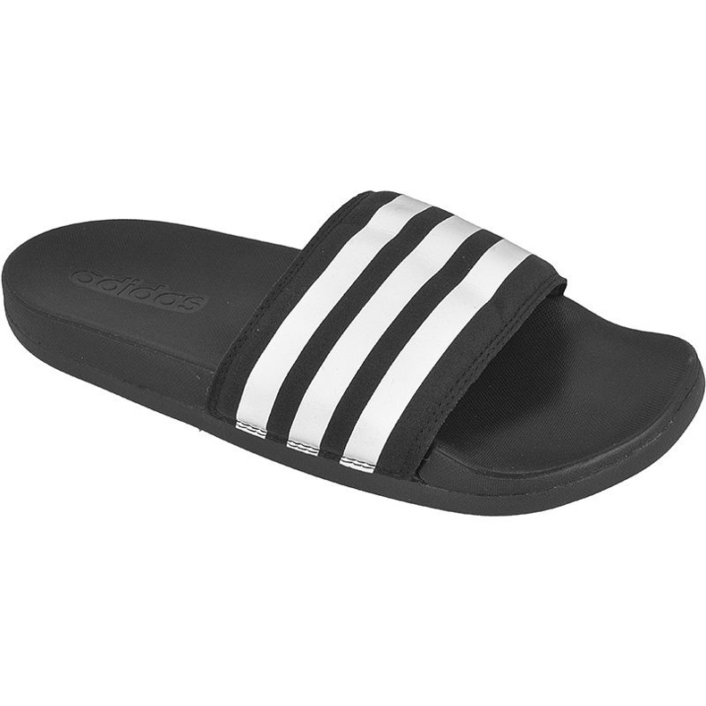 Adidas Adilette Cloudfoam Ultra Stripes Slides W S80420 weiß schwarz