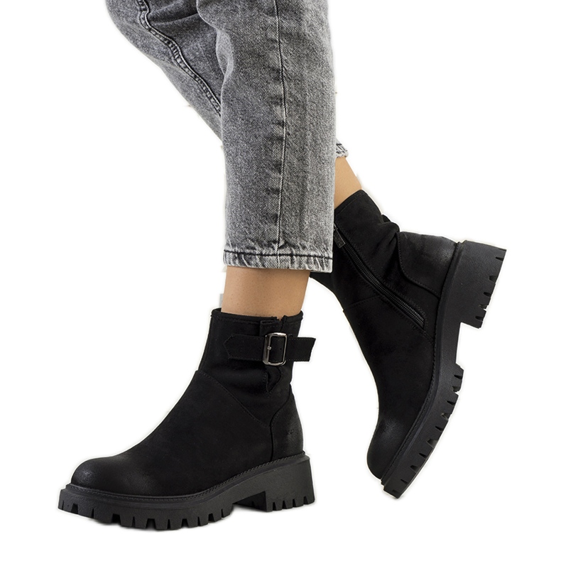 PA1 Schwarze Stiefel von Alejandra