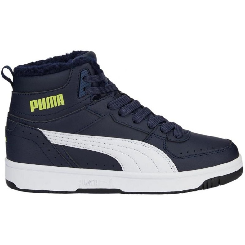 Puma Rebound Joy Fur Jr 375477 07 navy blau