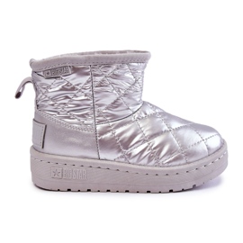Warme Schneestiefel für Kinder Big Star KK374241 Silber