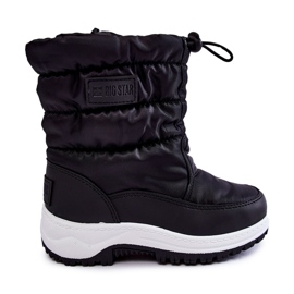 Kinder-Schneestiefel auf Slider Big Star KK374235 Schwarz