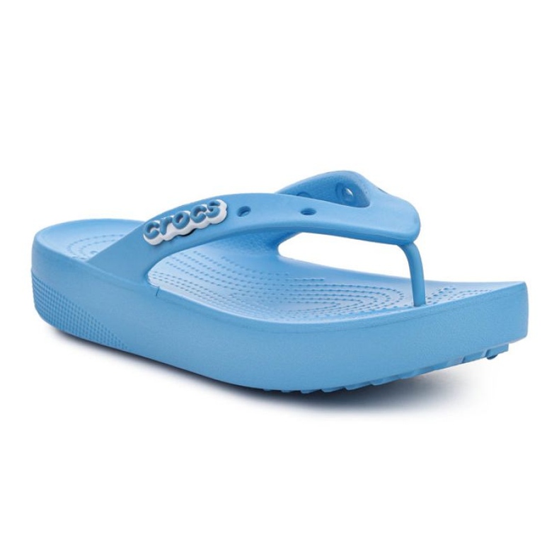 Crocs Classic Platform Flip W 207714-4TB blau