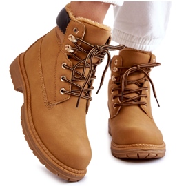 Warme Damenstiefel Camel Lonne braun