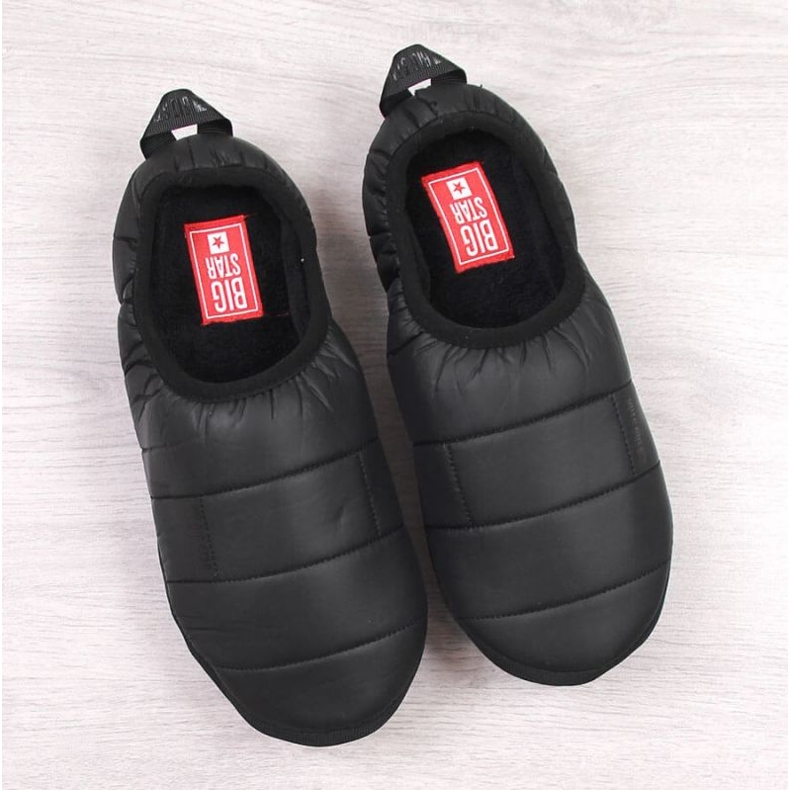 Big Star KK274604 INT1774 Hausschuhe schwarz