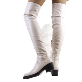 PA1 Beige Stiefel Delore