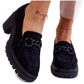 Vinceza Damen Wildleder High Heels Schwarz Sanya