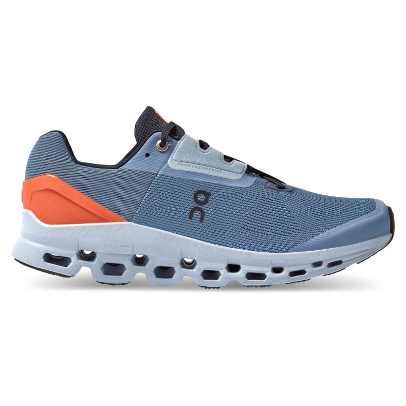 On Running Cloudstratus M 3999213 Schuhe blau orange grau