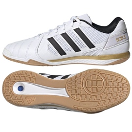 Adidas Top Sala M HR0147 Fußballschuhe weiß weiß