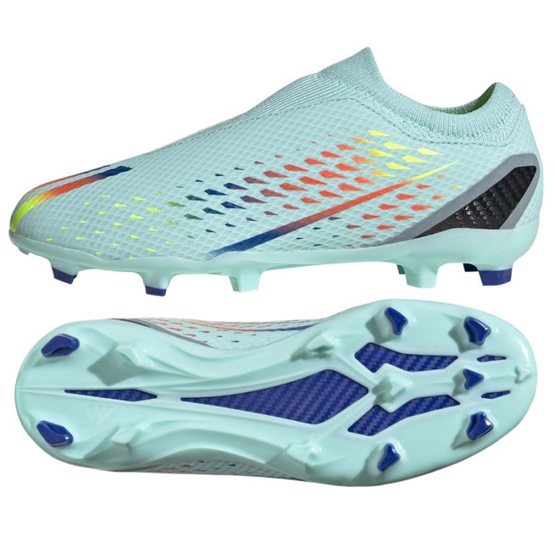 Adidas X Speedportal.3 Ll Fg Jr GW8472 Fußballschuhe blau blau