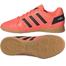 Adidas Super Sala In Jr GW1700 Fußballschuhe rot orangen und rottöne