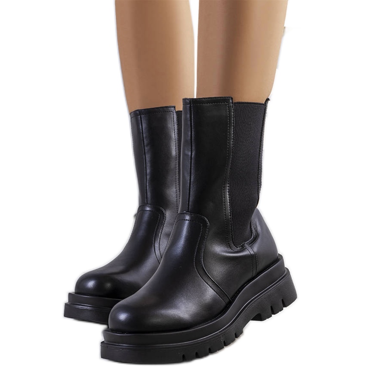 Schwarze Damenstiefel von Ardenza