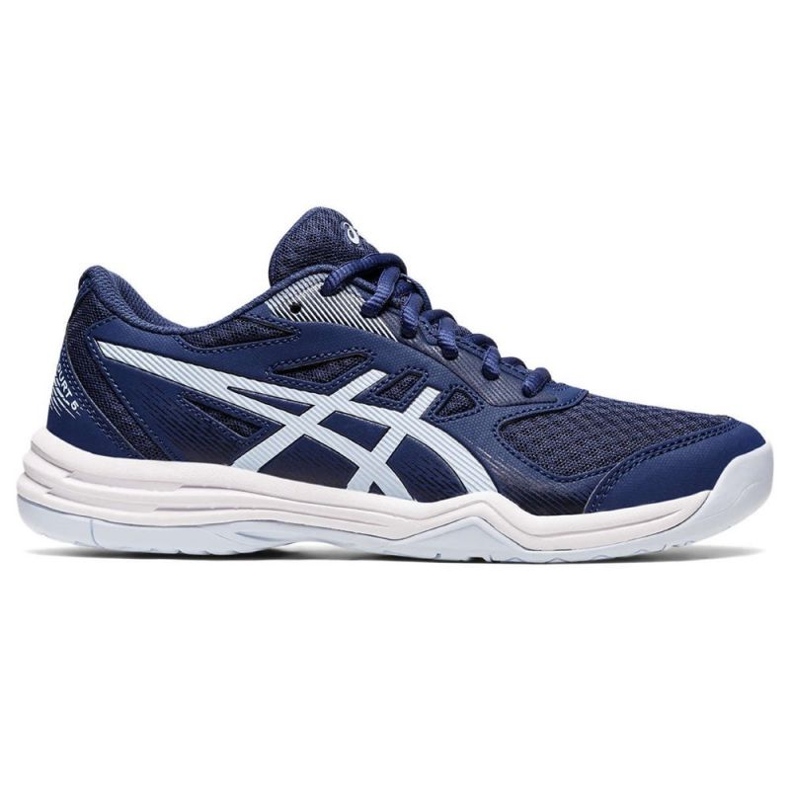 Asics Upcourt 5 W 1072A088 400 Volleyballschuhe blau