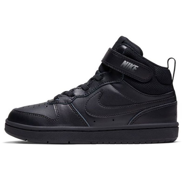 Nike Court Borough Mid 2 Jr CD7783 001 schwarz