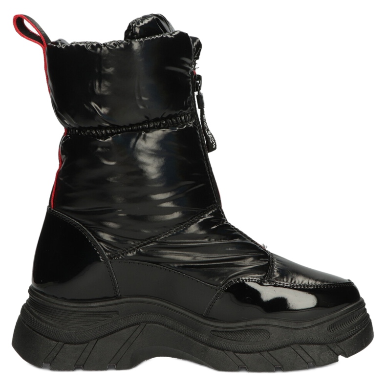 Filippo DBT4236 Schwarze Frauen Schneestiefel isoliert