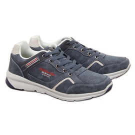 Herren Freizeit Sportschuh Marineblau McBraun