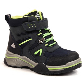 Mit Schafwolle isolierte Jungenschuhe Marineblau News schwarz navy blau grün