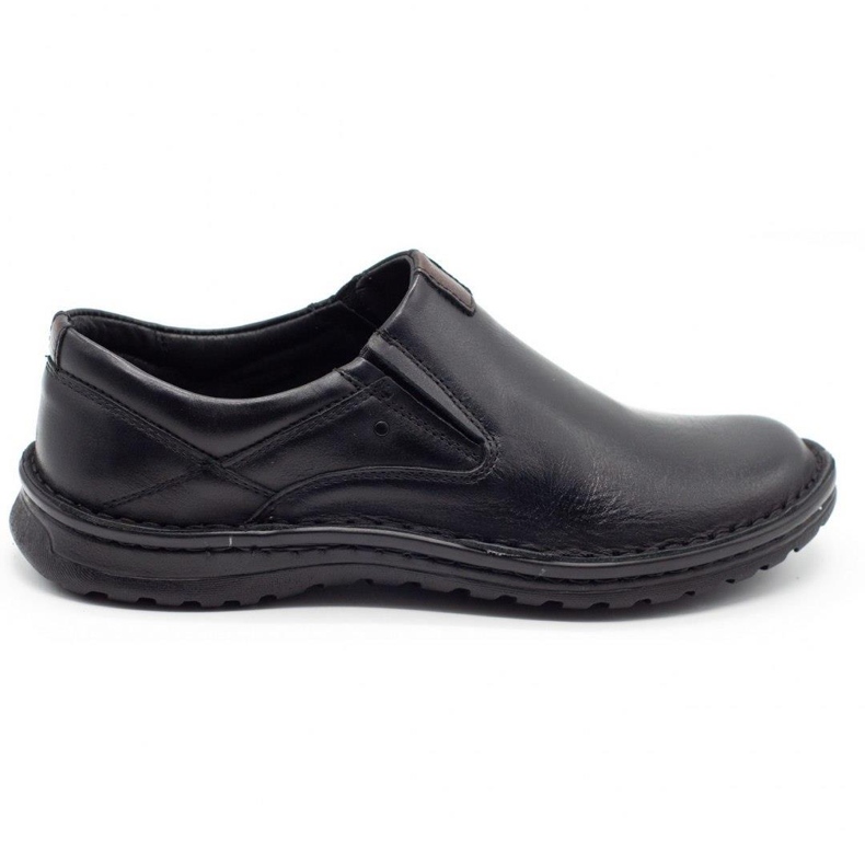 Joker Schwarze Herren-Lederloafer 382