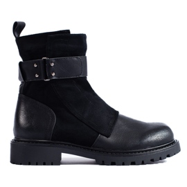 SHELOVET Schwarze Damentaschen mit Schnalle