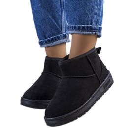 Big Star Schwarze Schneestiefel für Damen KK274288-906