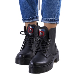 Schwarze Ranco-Stiefel für Damen