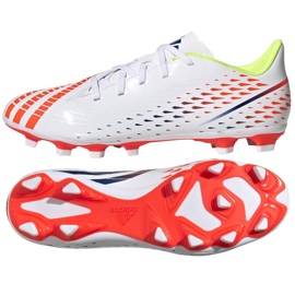 Adidas Predator Edge.4 FxG M GW0989 Fußballschuhe weiß weiß