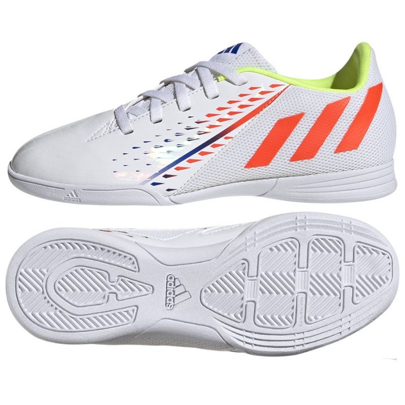 Adidas Predator Edge.4 In Jr GV8499 Fußballschuhe weiß weiß