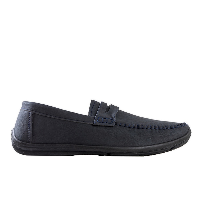 BM Marineblaue Herren-Slipper von Pearse navy blau