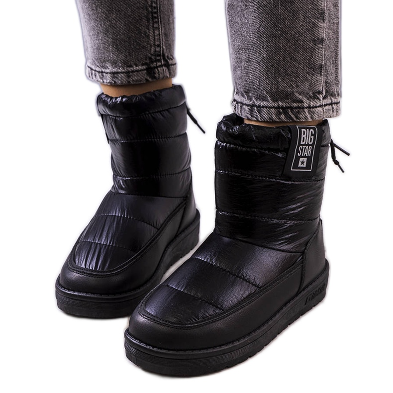 Big Star Schwarze Schneestiefel II274120