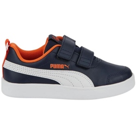 Puma Courtflex v2 V PS Jr 37154326 marineblau