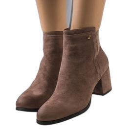 Braune isolierte Stiefel von Fassa