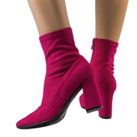 Pinke Stiefeletten von Itzel rosa