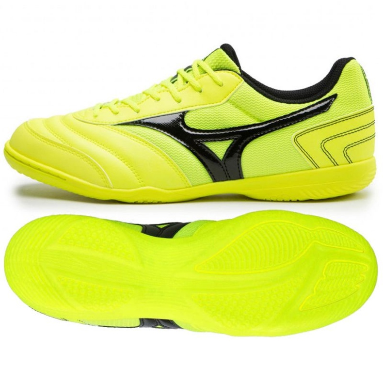 Mizuno Mrl Sala Club In Q1GA220345 Fußballschuhe golden grün