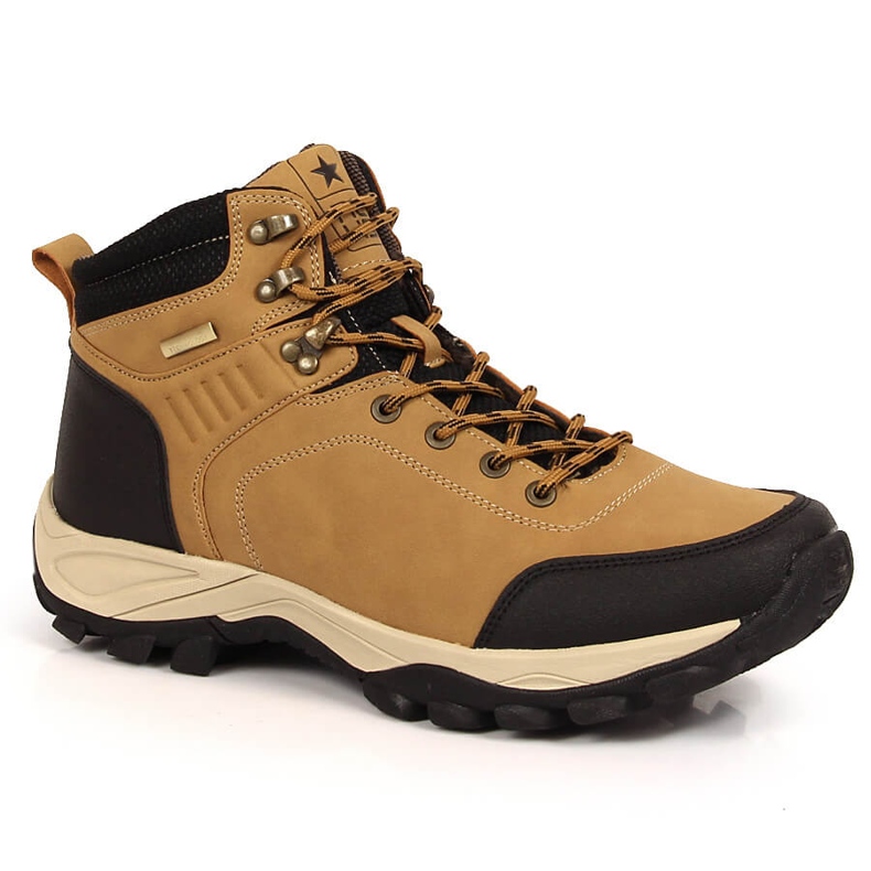 Trekking Herren Hochisolierte Schuhe camel News braun