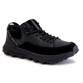 Herren Sportschuhe Trappers Big Star KK174244 Schwarz