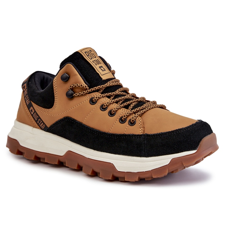 Herren Sportschuhe Trappers Big Star KK174242 Camel braun