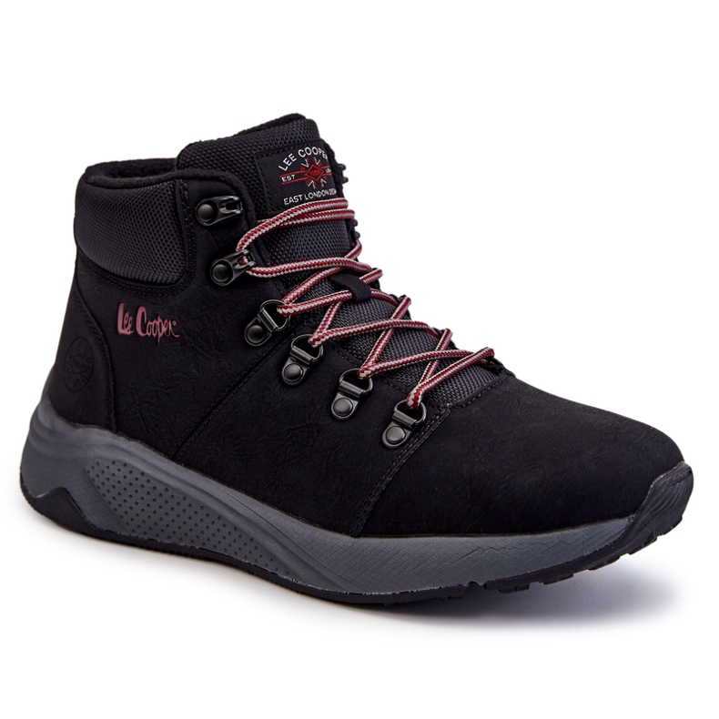 Warme Trekkingschuhe für Herren Lee Cooper LCJ-22-31-1451 Schwarz