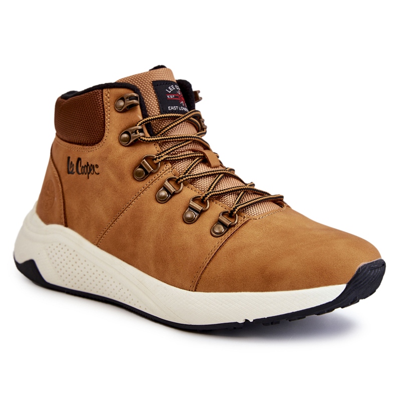 Warme Trekkingschuhe für Herren Lee Cooper LCJ-22-31-1452 Camel braun