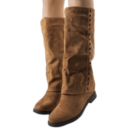 Braune Keilstiefel von Balbin