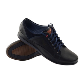 Herren Sportschuhe Nikopol 1568 schwarz navy blau