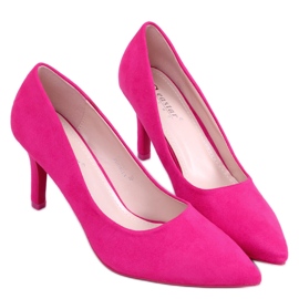 PA1 Klassische Eurielle Fuchsia High Heels für Damen rosa