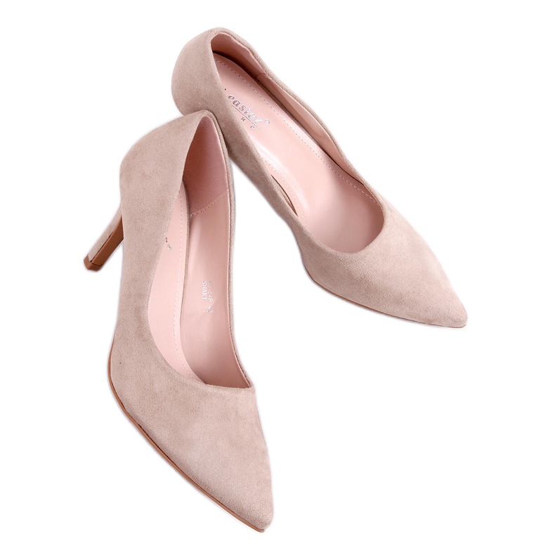 PA1 Klassische Eurielle Khaki Stilettos für Damen beige