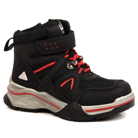 Mit Schafwolle isolierte Jungenschuhe schwarz News