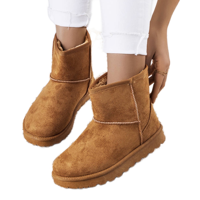 Braune, isolierte Schneestiefel von Vago