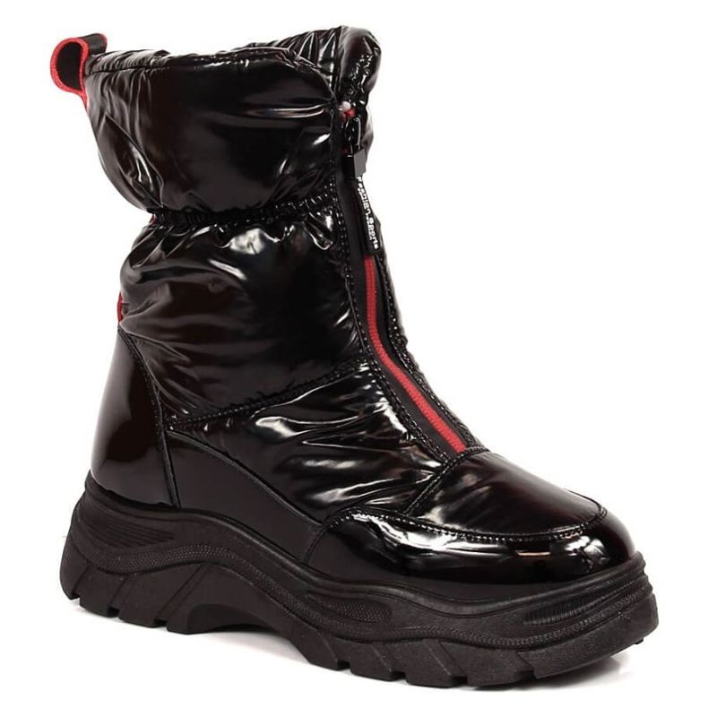Schneeschuhe auf der isolierten Plattform Filippo W PAW401A schwarz