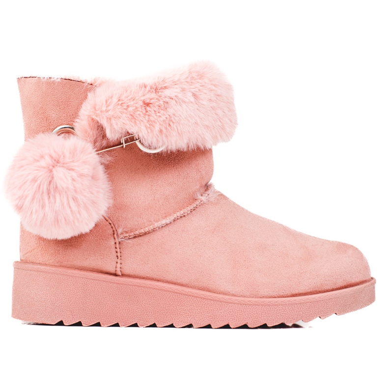 Pink Shelovet Damen Mukluki rosa